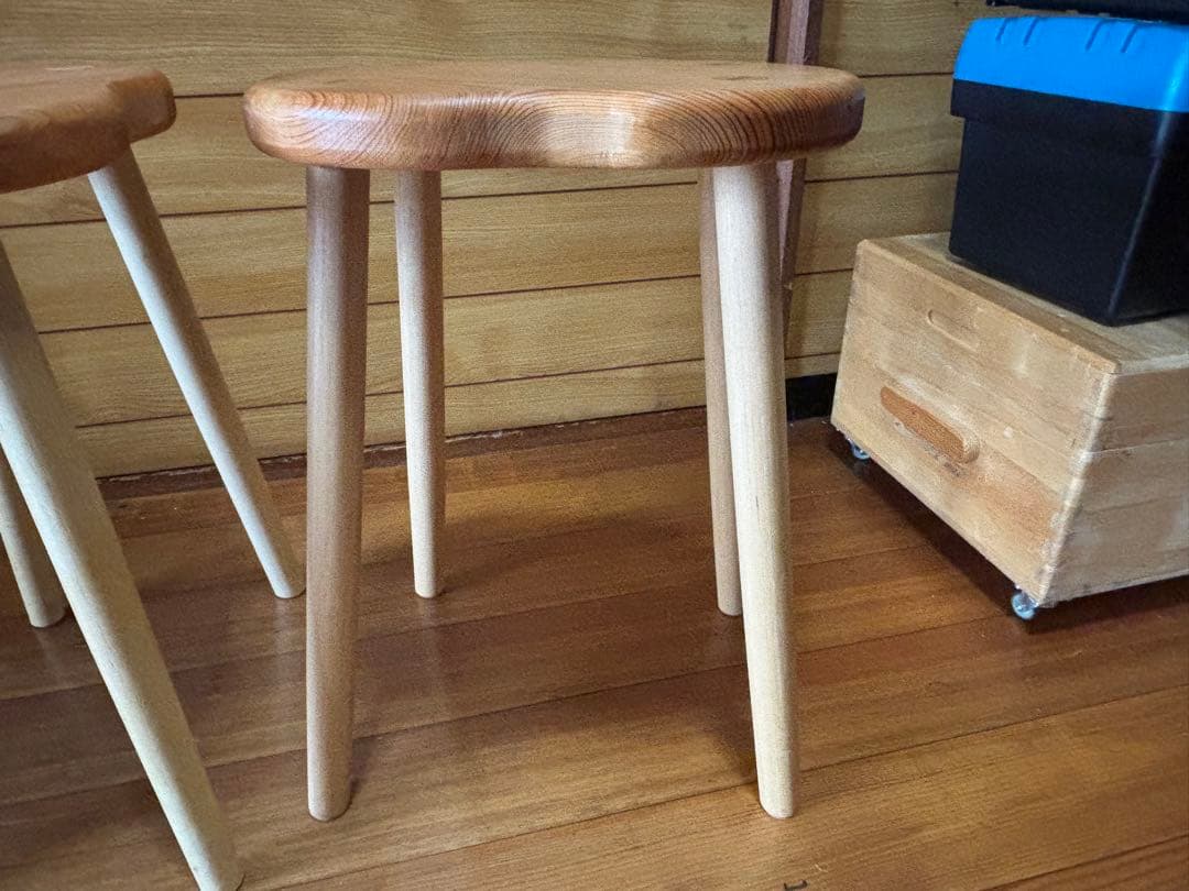 手作りスツール　2脚