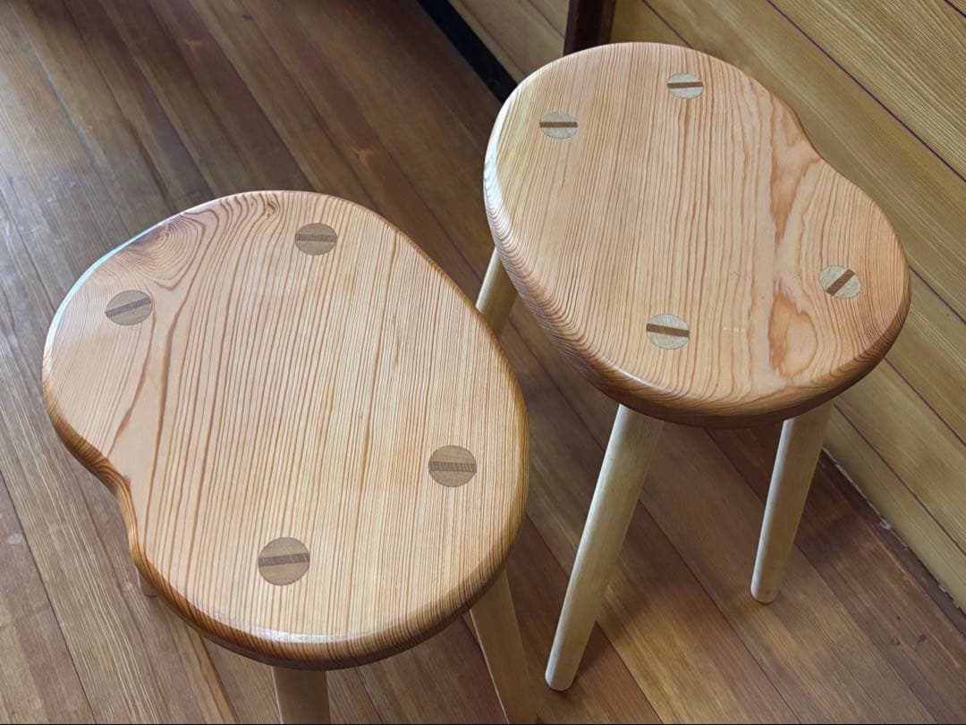 手作りスツール　2脚