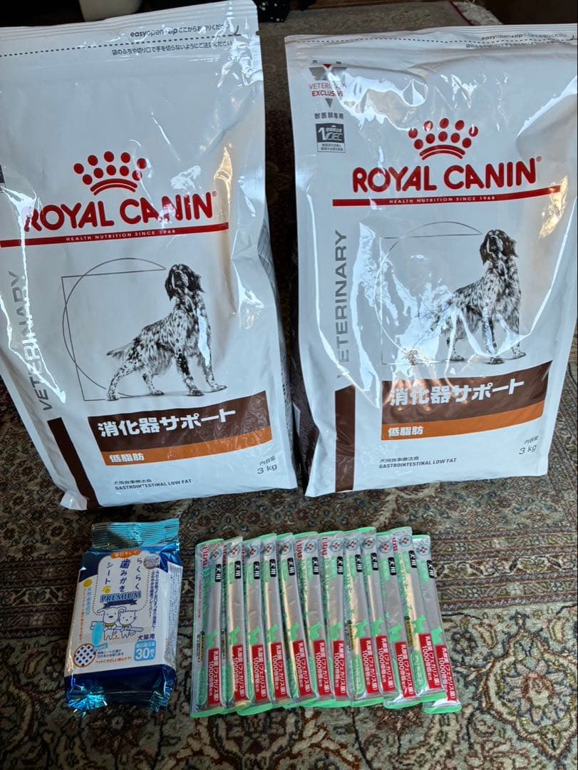  CANIN 消化器サポート 3kg 2袋セット＋いなば投薬用ちゅ〜る