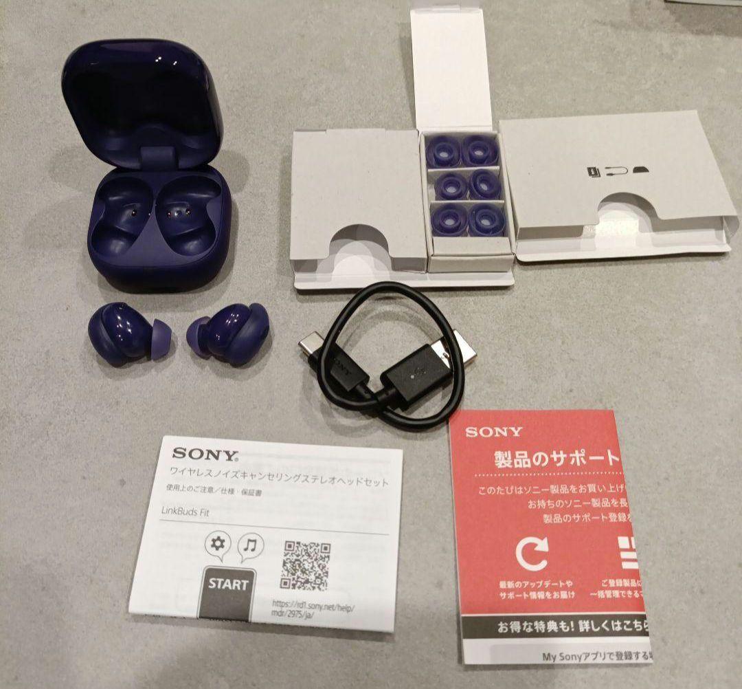 LinkBuds Fit　パープル