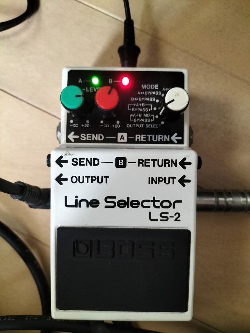 BOSS Line Selector LS-2　箱付き