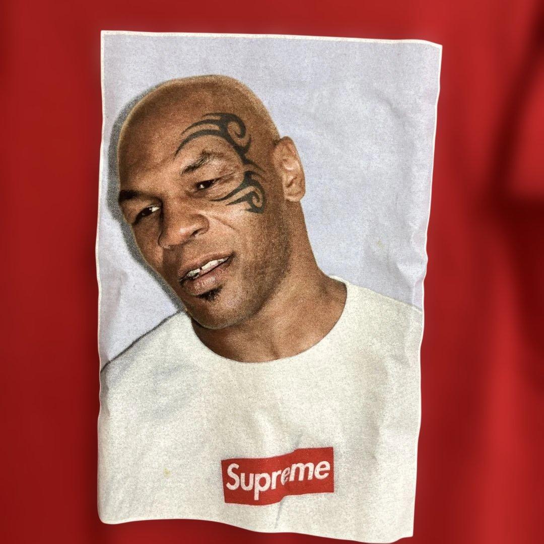 supreme 07ss マイクタイソン T Mike Tyson レッド　M