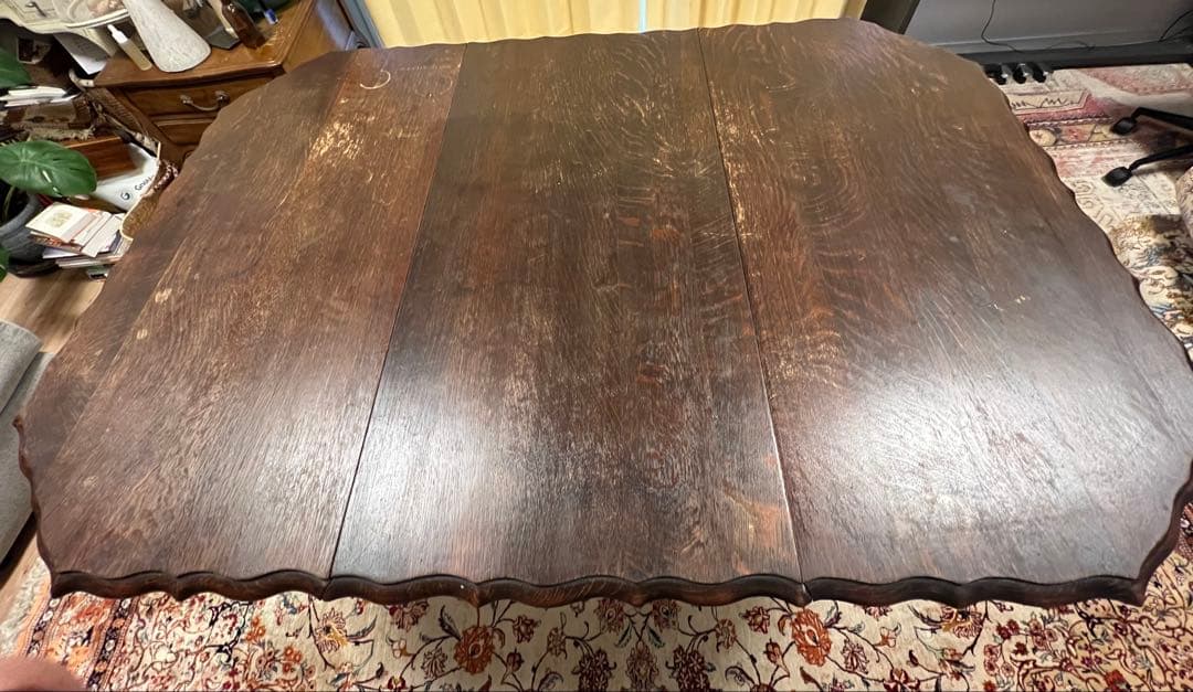 英国　アンティーク ゲートレッグテーブル　ダイニング　バタフライ　イギリス