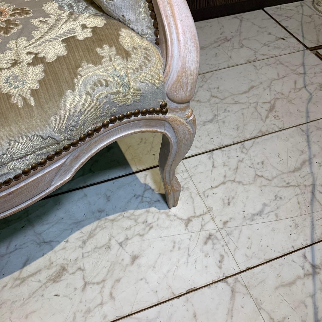 アンティークチェア　ホワイト