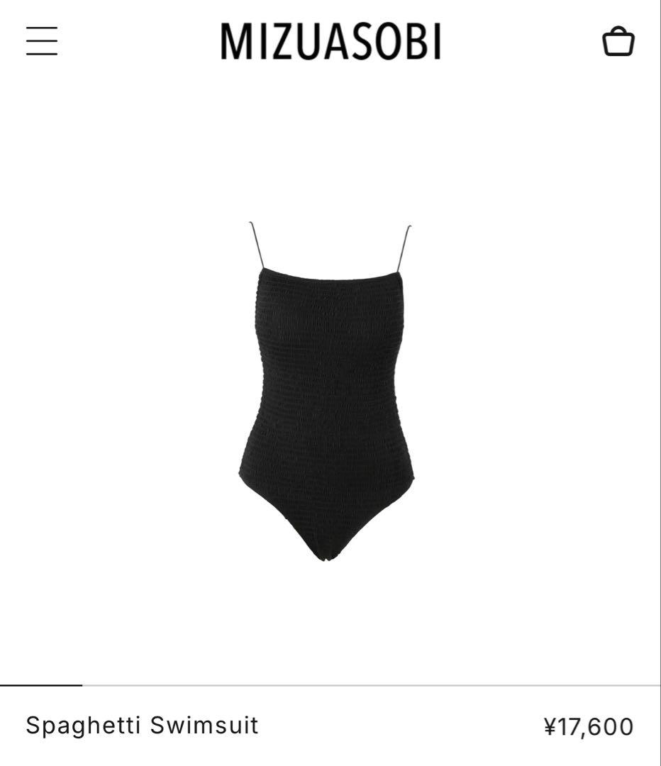 MIZUASOBI（ミズアソビ） 黒　水着
