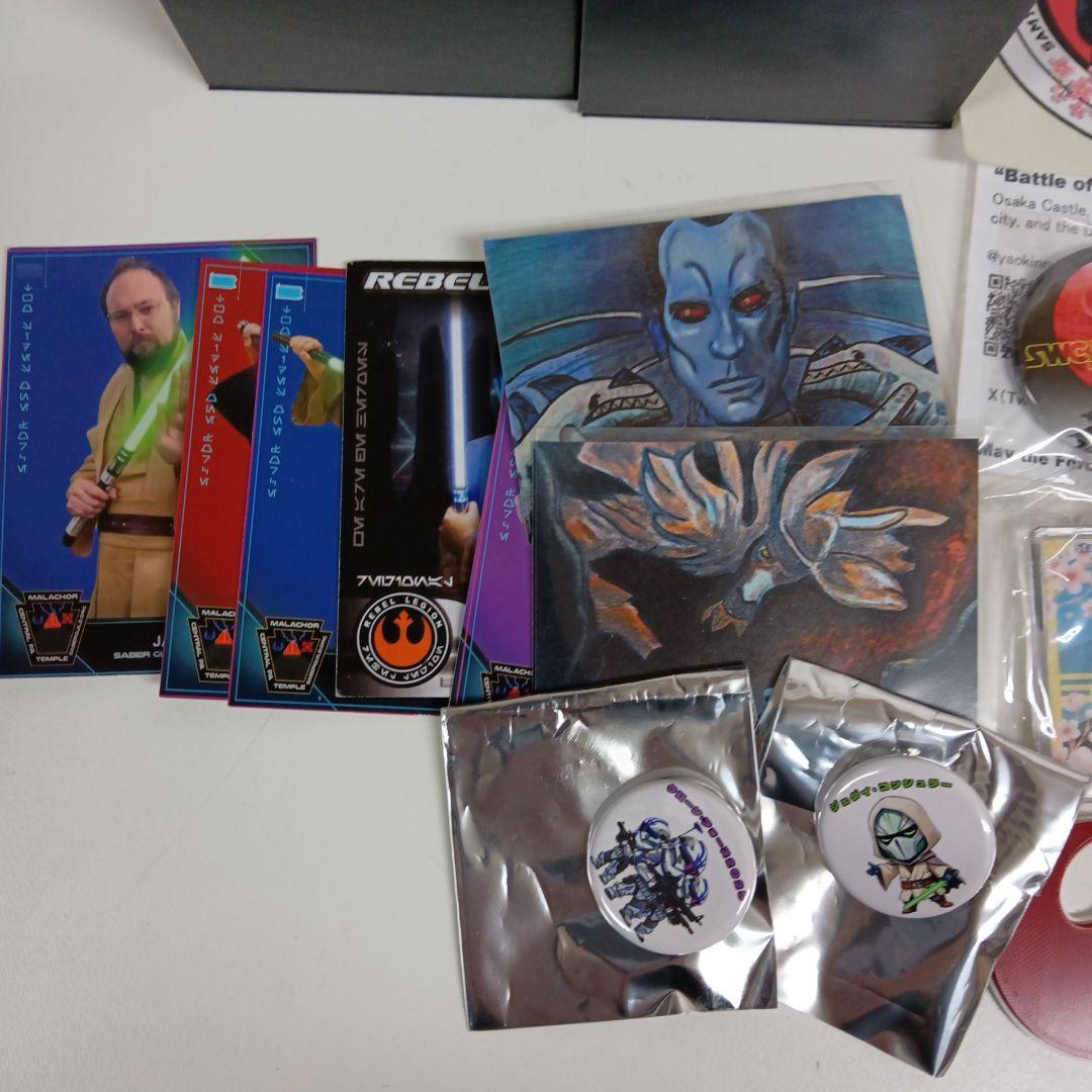 スター・ウォーズ　セレブレーション2025 限定アートピンバッジ4個他　グッズ