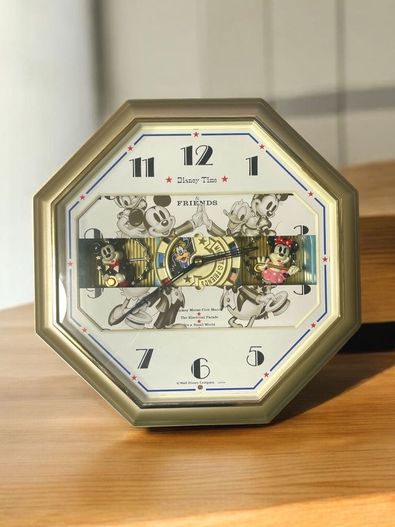 【毎時間あの感動が甦る】SEIKO からくり時計 Disney Time 完動品