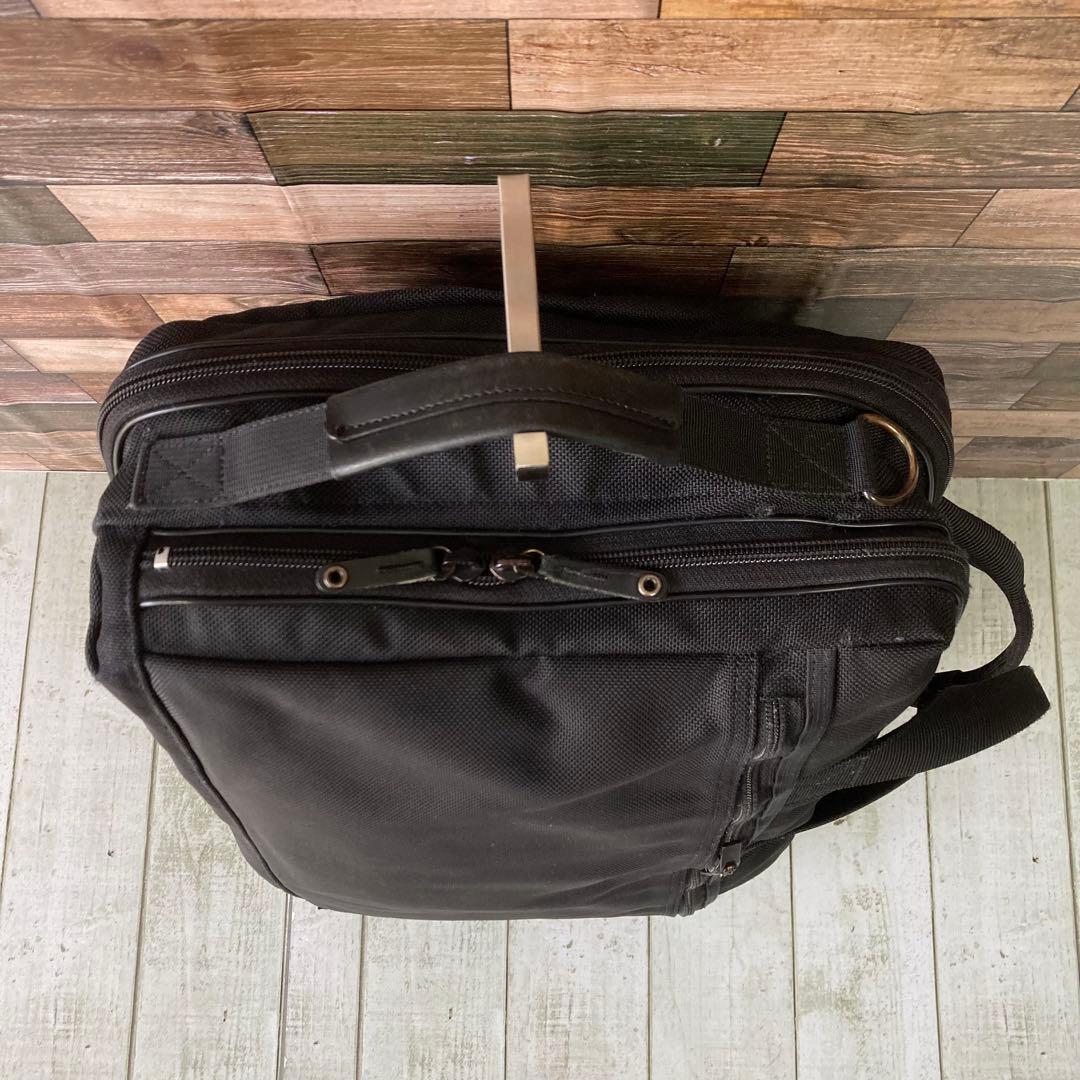 ポーター　吉田カバン　ビジネスバッグ　B4可　3way　ステージ　2層式　黒