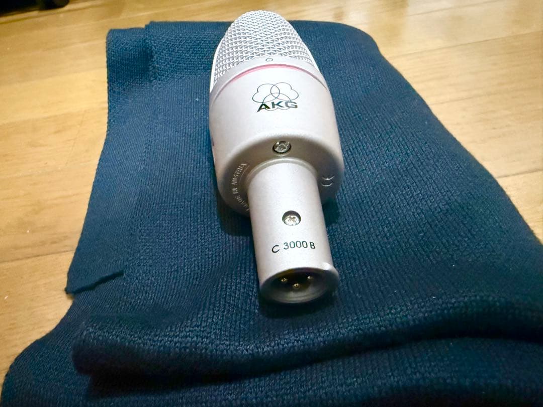【美品】 AKG 「C 3000 B」コンデンサーマイク セット