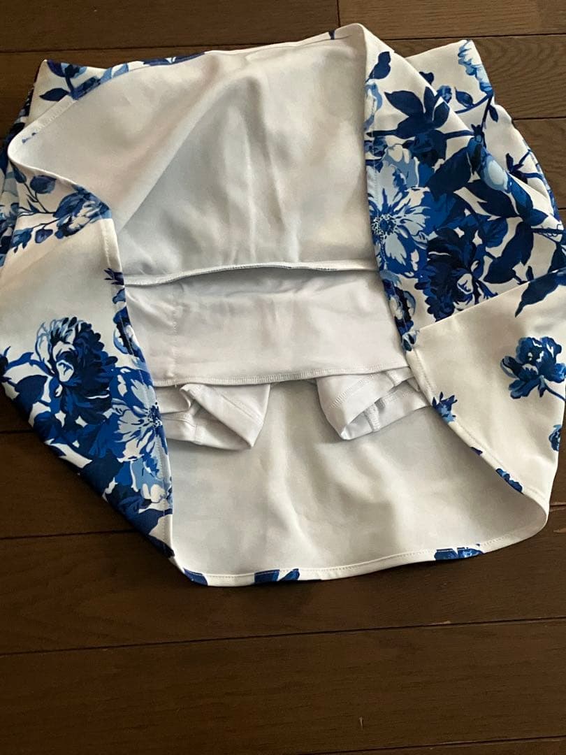 POLO GOLF フラワープリント フレアスカート XS