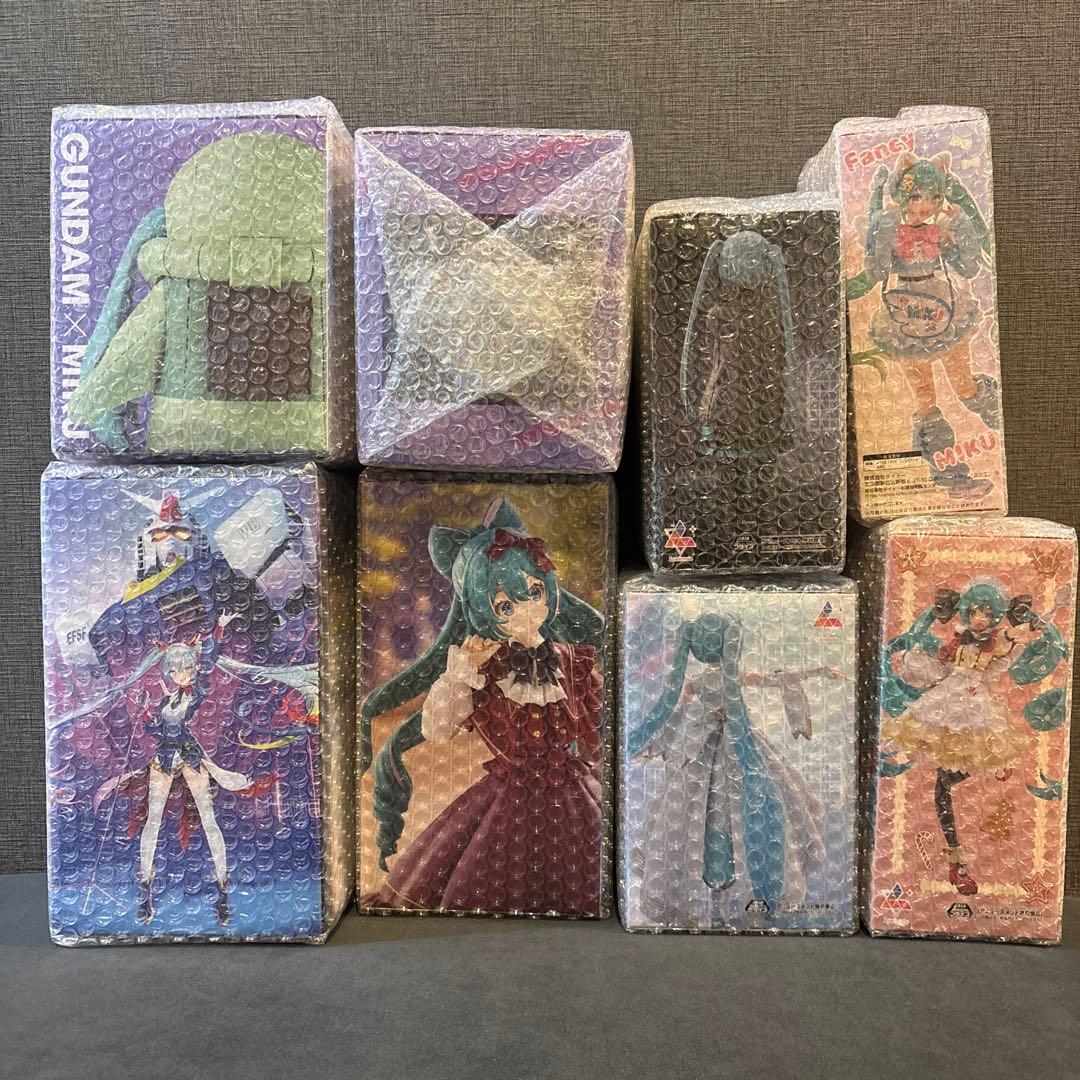 【新品・未開封】 初音ミク 人気プライズ 8点セット