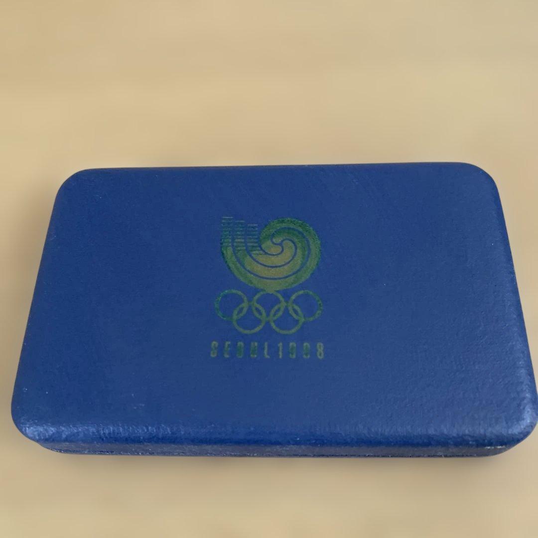 1988年ソウルオリンピック 記念銀貨2枚 シルバー925 保証書付