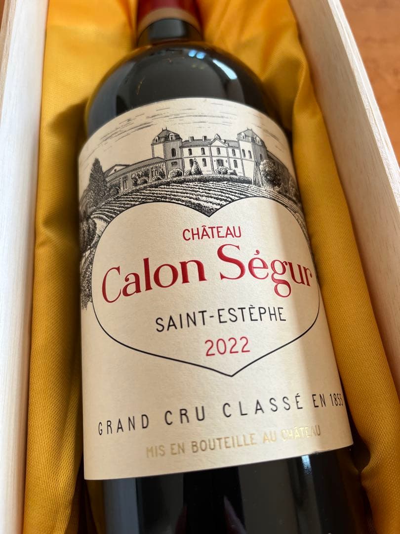 Château Calon Ségur 2022 赤ワイン 750ml 木箱入り