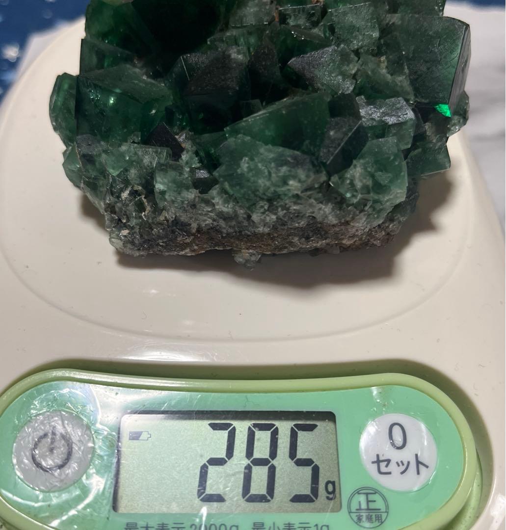 イギリス ダイアナマリア鉱山産 フローライト 結晶原石