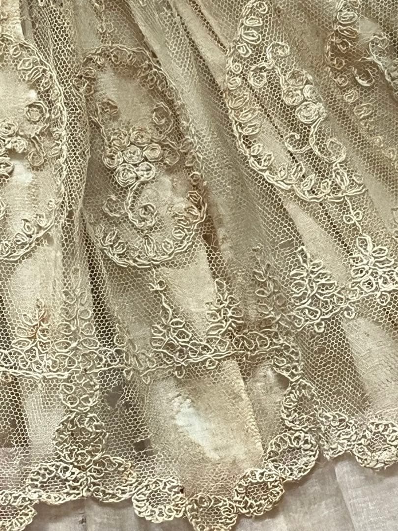 アンティークフランスフレンチヴィクトリアン ブドワールドール創作人形ビスクドール