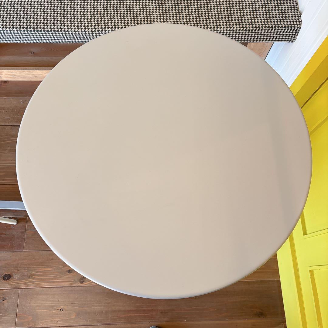 LOWYA カフェテーブル 丸テーブル 2024年9月購入 直径60cm