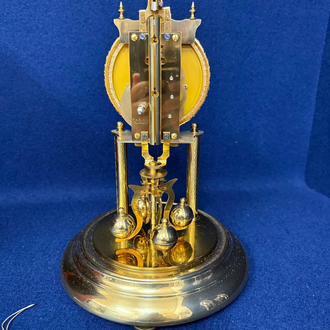 KERN ケルン 400日巻高級置時計 西ドイツ製 元箱付き W-GERMANY