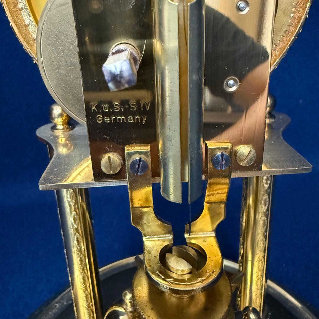 KERN ケルン 400日巻高級置時計 西ドイツ製 元箱付き W-GERMANY