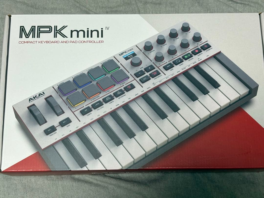 Akai MPK Mini IV MIDIキーボード 新品未開封