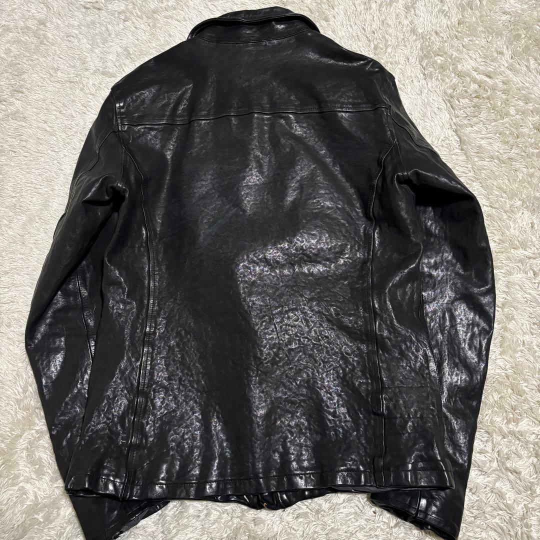 極美品✨ISAMU KATAYAMA レザージャケット　ブラック　1447-03