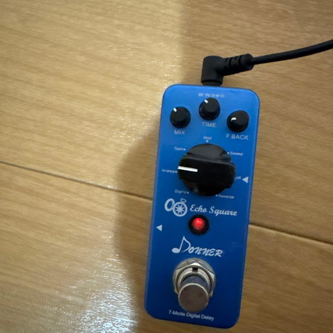 エフェクターとチューナーセット