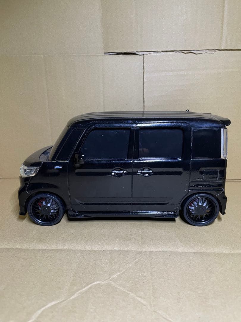 スペーシアカスタム53sカラーサンプル1/18サイズ黒