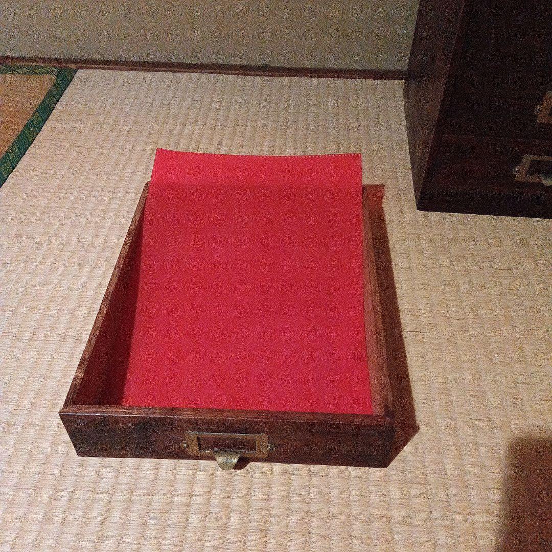 アンティーク　引き出し　昭和　レトロ　古道具