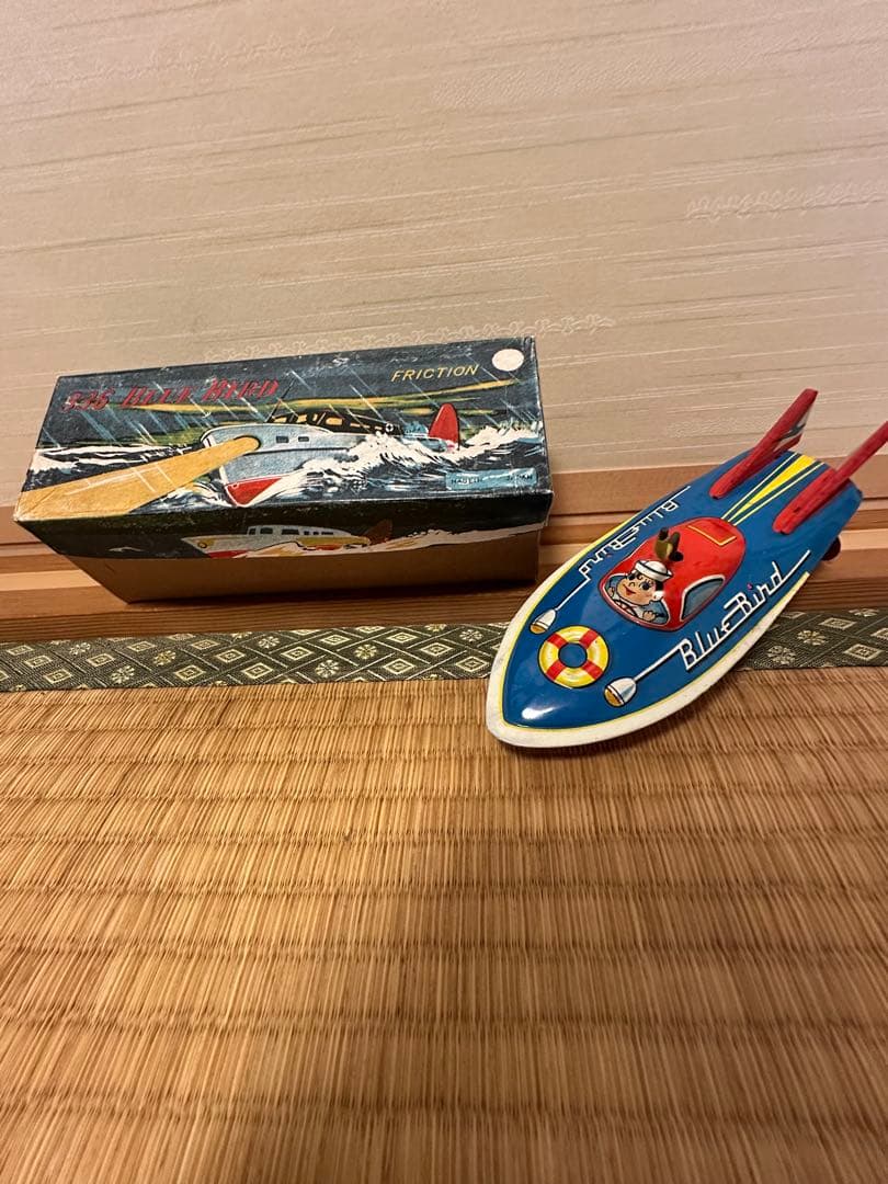 無版権　ペコちゃん　ポコちゃん　ブルーバード ボート　パチ