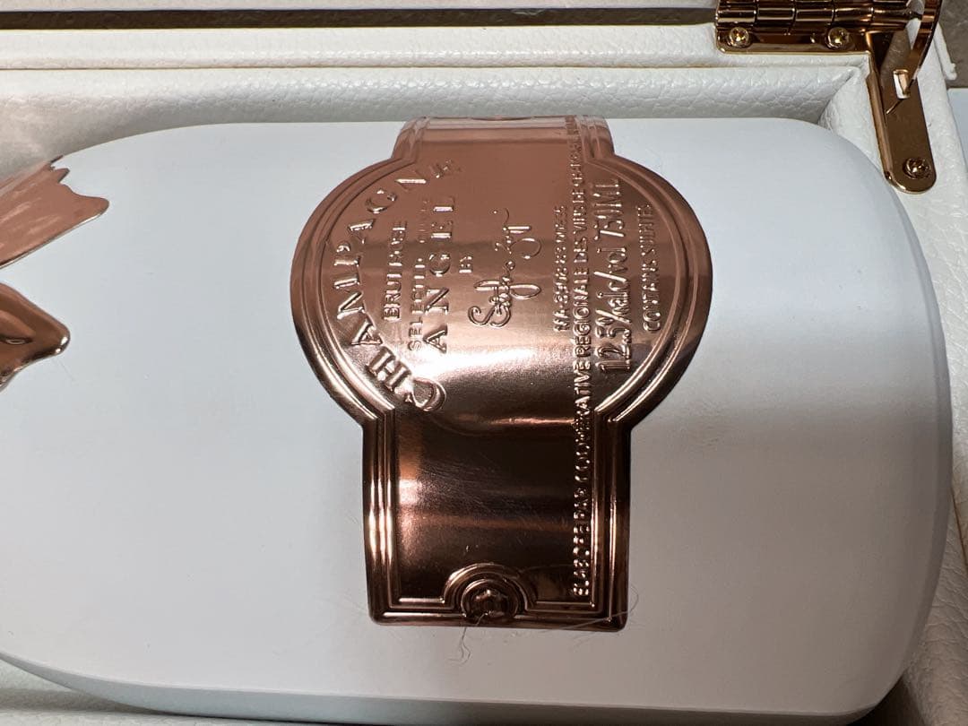 エンジェル シャンパン ロゼ 白と青 箱付き（2セット）