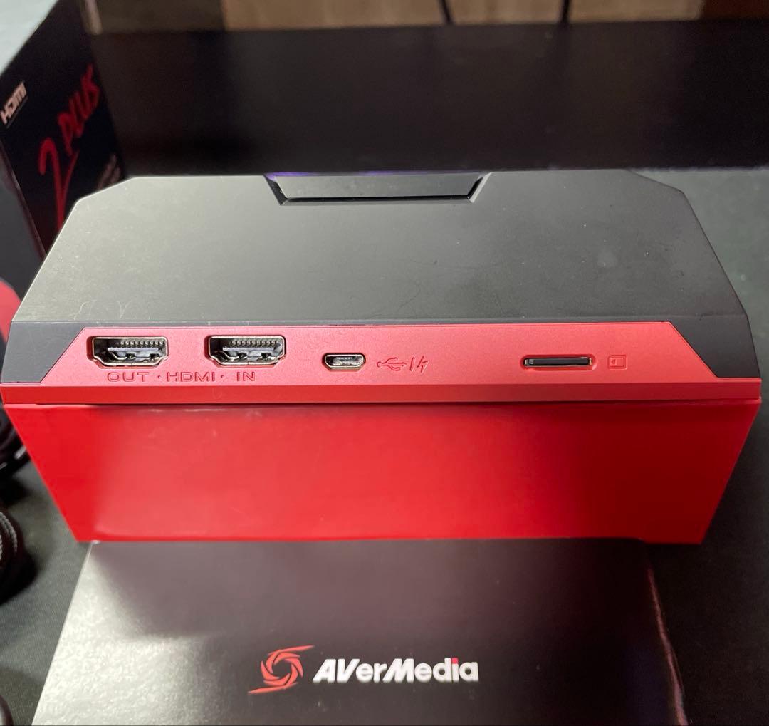 【美品】AVT-C878 plus AVerMedia2 ゲームキャプチャー