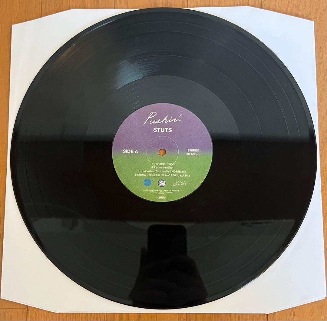 STUTS / Pushin' 2LP デビュー・アルバム　レコード スタッツ