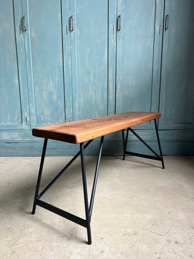 アイアンベンチ　カフェ風ベンチ　ベンチ