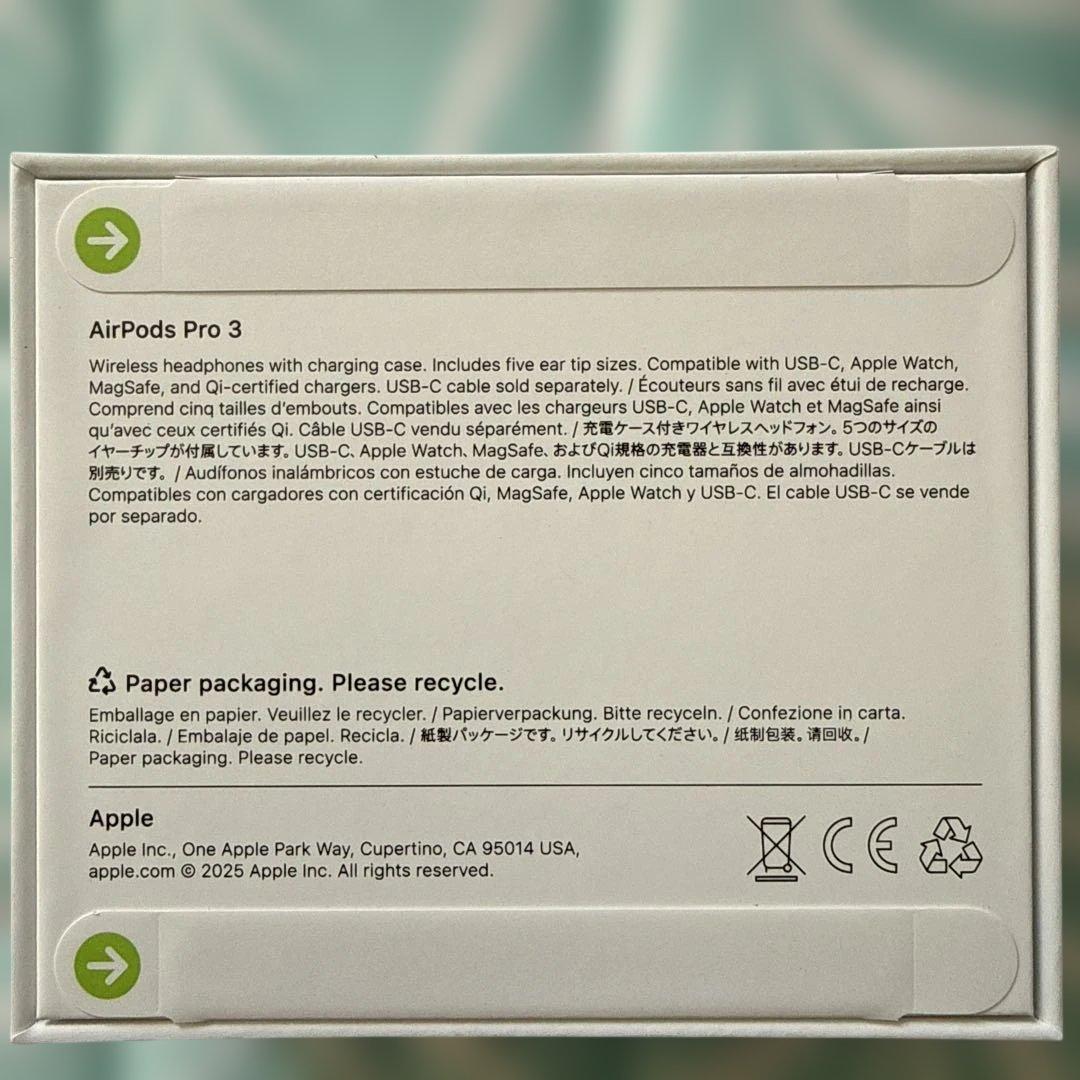 AirPods Pro 3本体