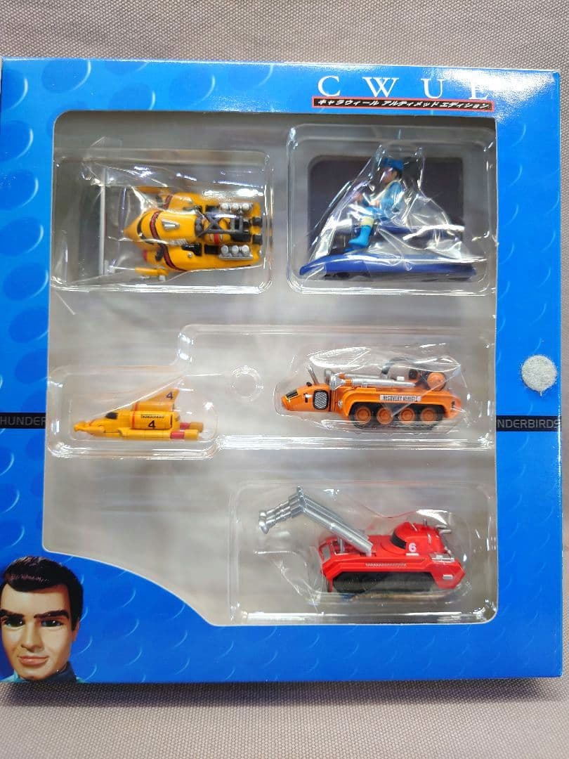 サンダーバード　キャラウィール 救助メカ　全３種　未開封