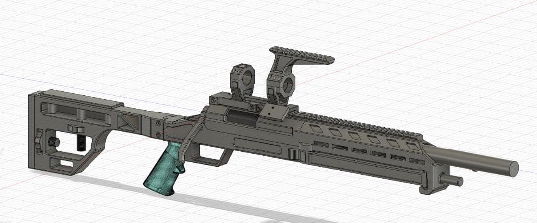 VSR Gスペック　P90マガジンフレーム　組み込み済み品