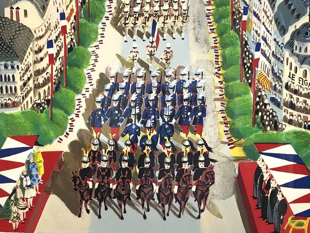 【 ラ・ジロディエール 】　リトグラフ　186/195　真作