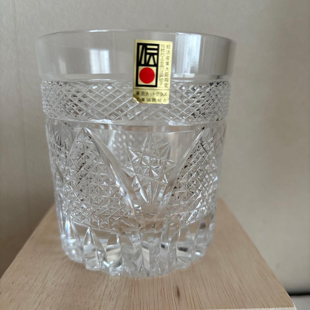 江戸切子　グラス