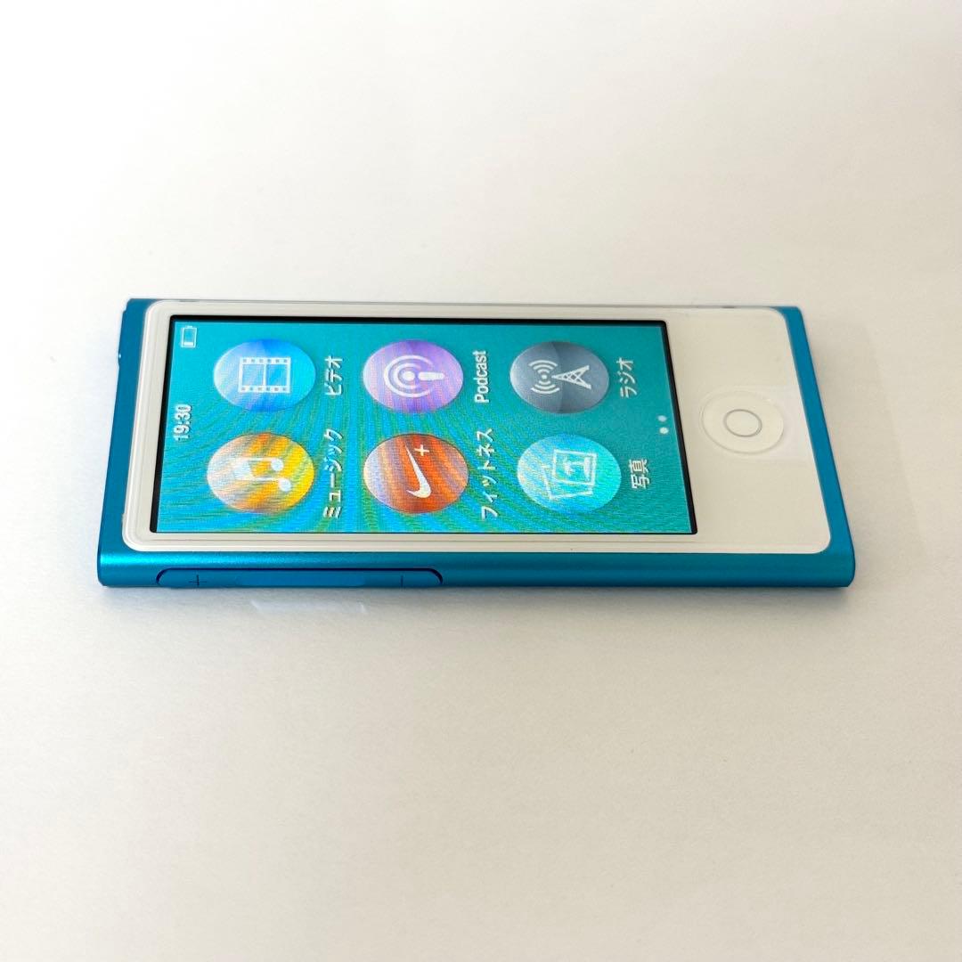 【極美品✨動作確認済】Apple iPod nano 16GB 第7世代 ブルー