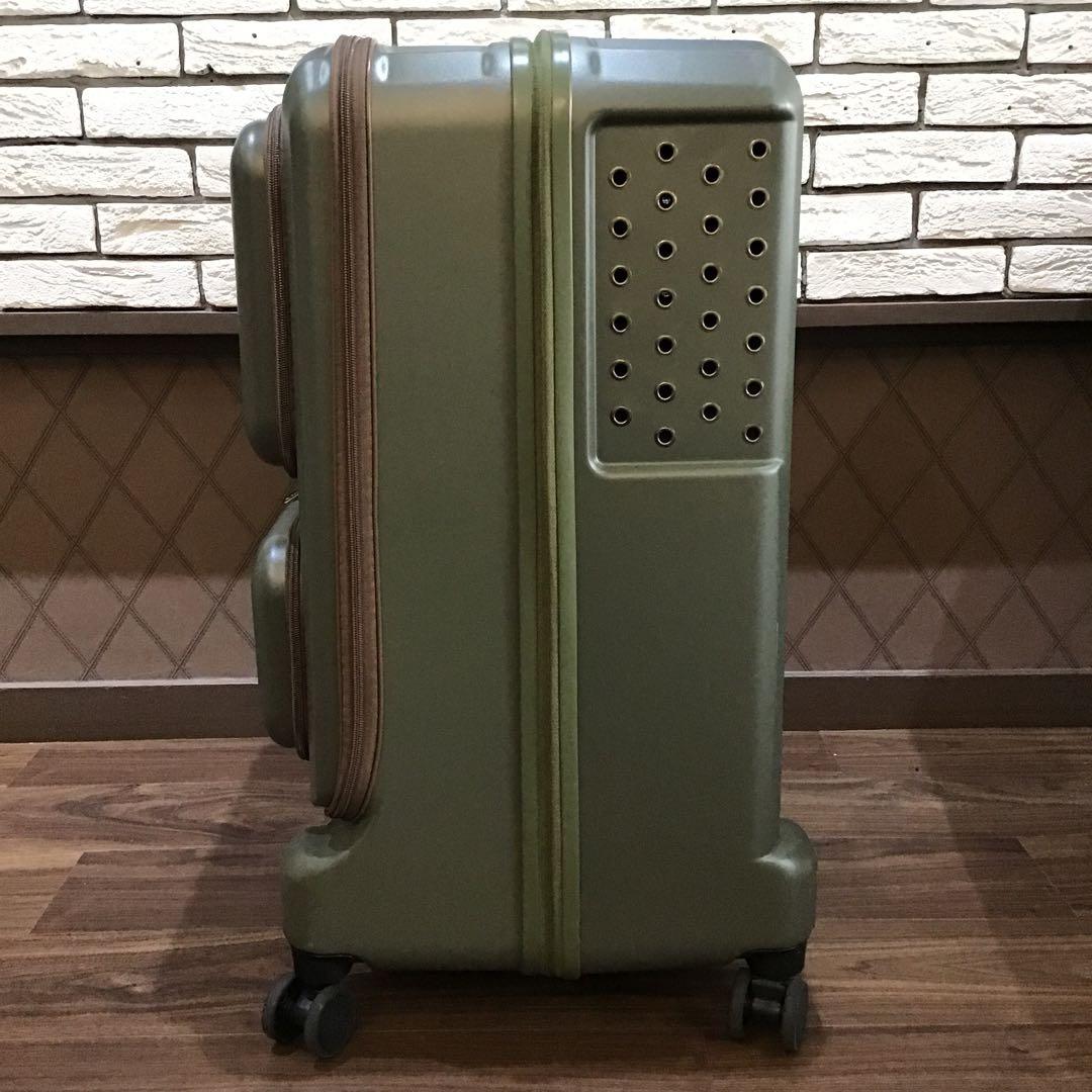 【美品】Coconte ペットトロリー キャリーカート カーキ