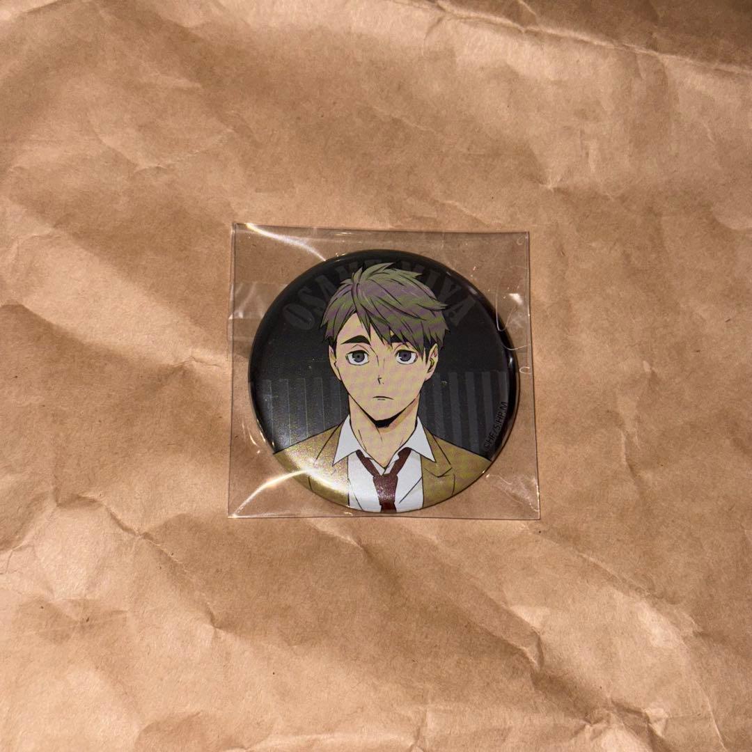 ハイキュー 宮治 缶バッジ ナンジャタウン
