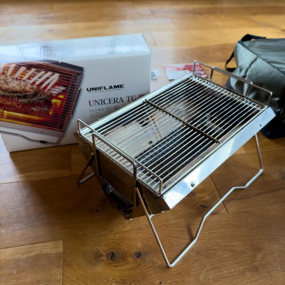 【UNIFLAME】ユニセラTG-Ⅲ ケース他3点セット！ユニフレーム