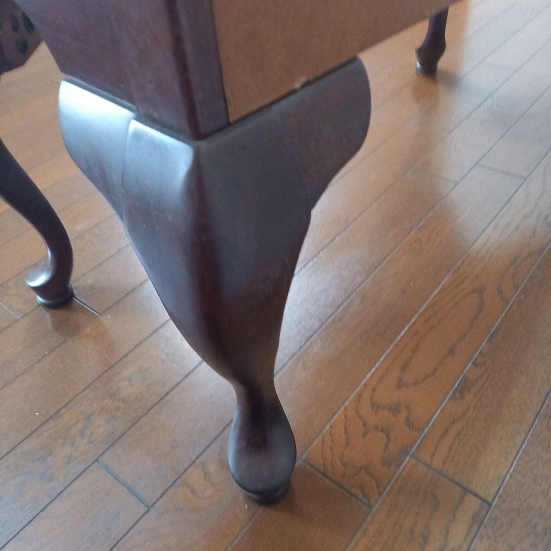 ばあちゃんアンティークチェスト 猫足　2引き出し ￥29800