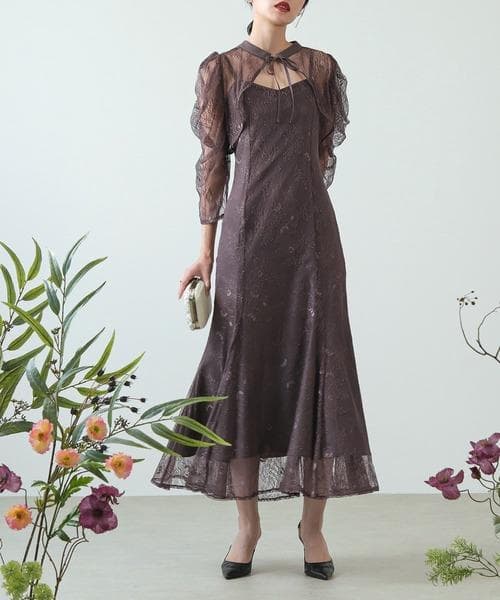 極美品 kana カナ 3way レースボレロセット ドレス М オケージョン