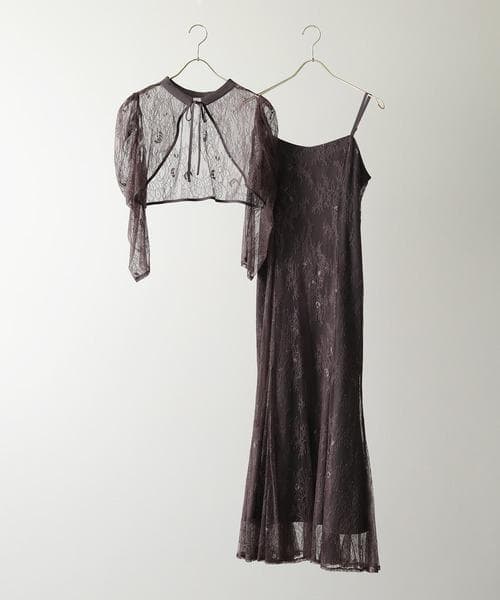 極美品 kana カナ 3way レースボレロセット ドレス М オケージョン