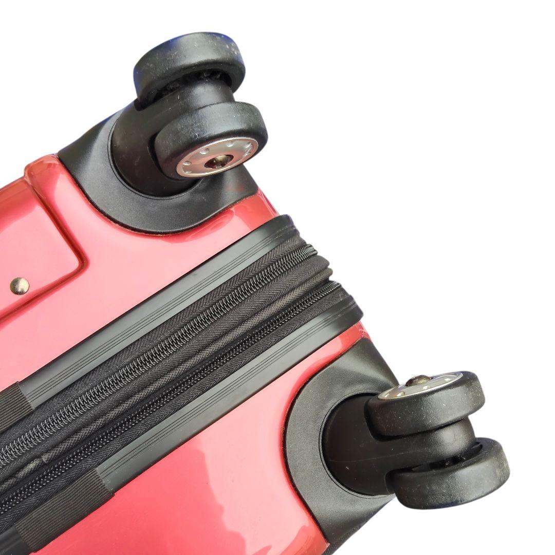 DELSEY デルセー キャリーケース 機内持込可 レッド 4輪 TSAロック