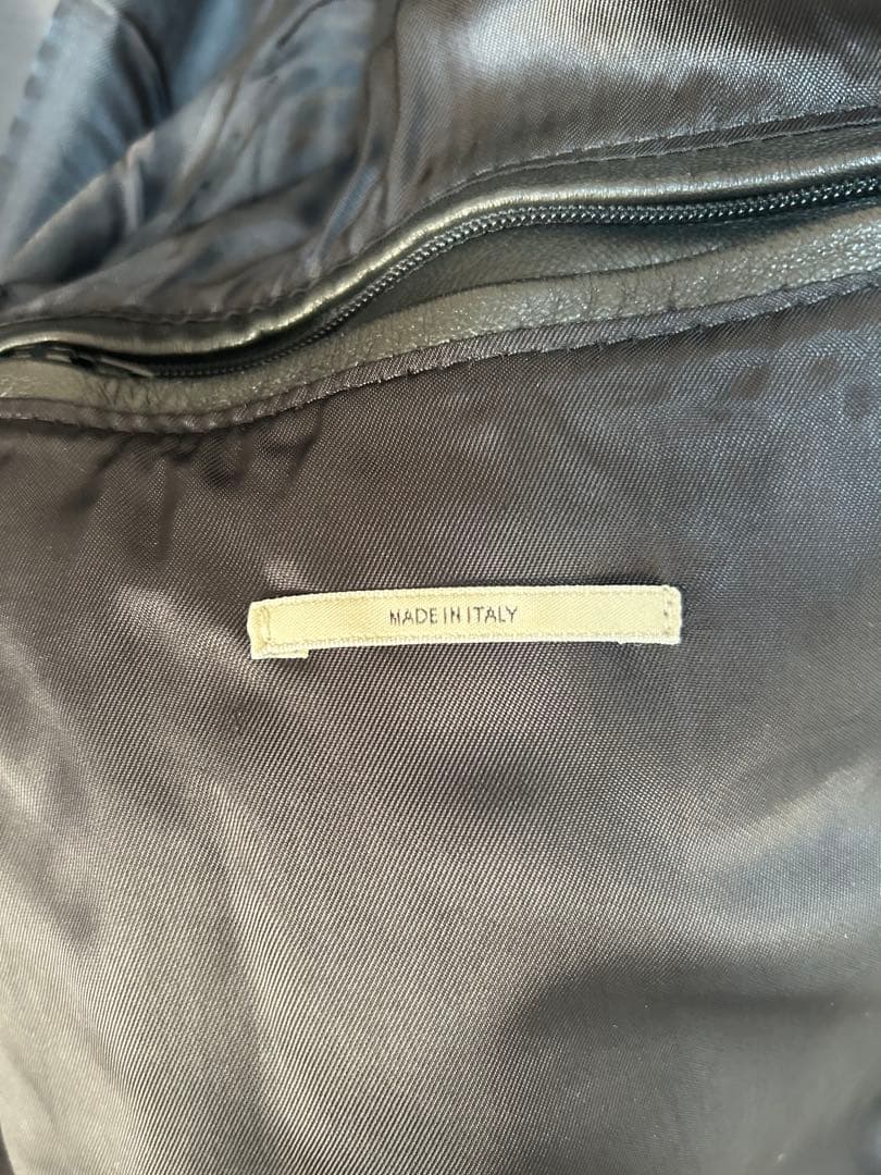 サイレンス　SILENCE ライダースジャケット　レザージャケット