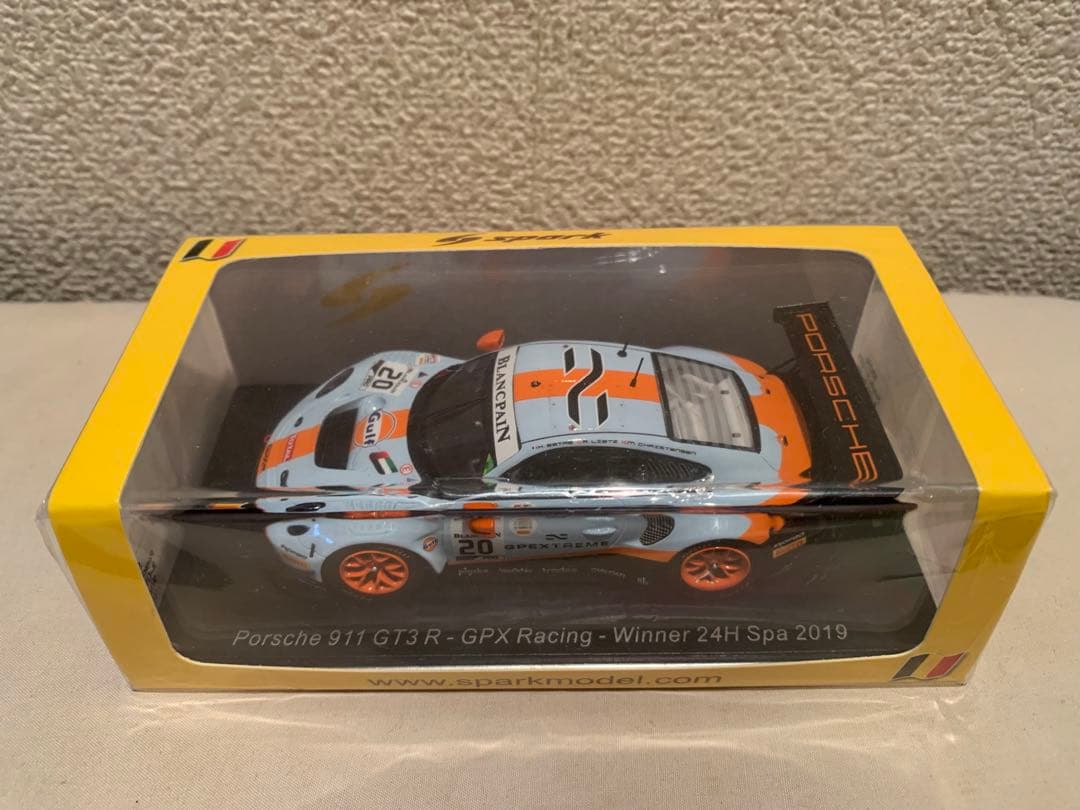1/43 Porsche 911 GT3 R 2019 スパ24時間 優勝車