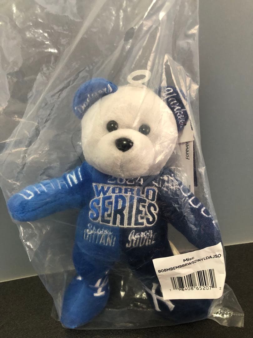【大谷翔平&アーロンジャッジ】ワールドシリーズ記念チームベア！524個限定！新品