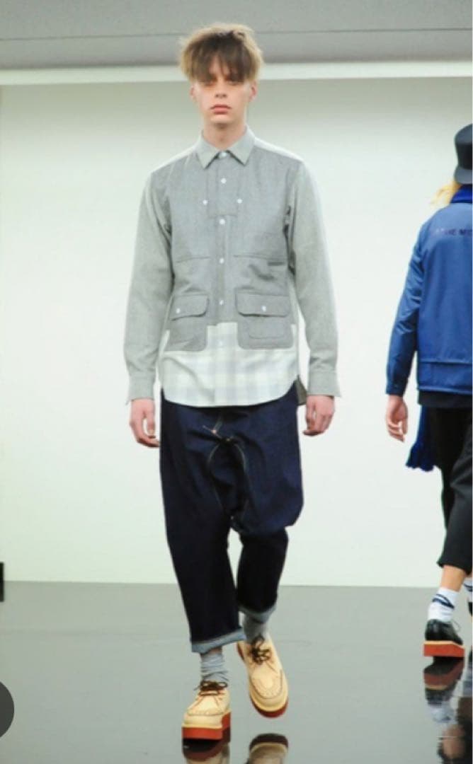 FUMITO GANRYU サルエルパンツ デニム フミトガンリュウ