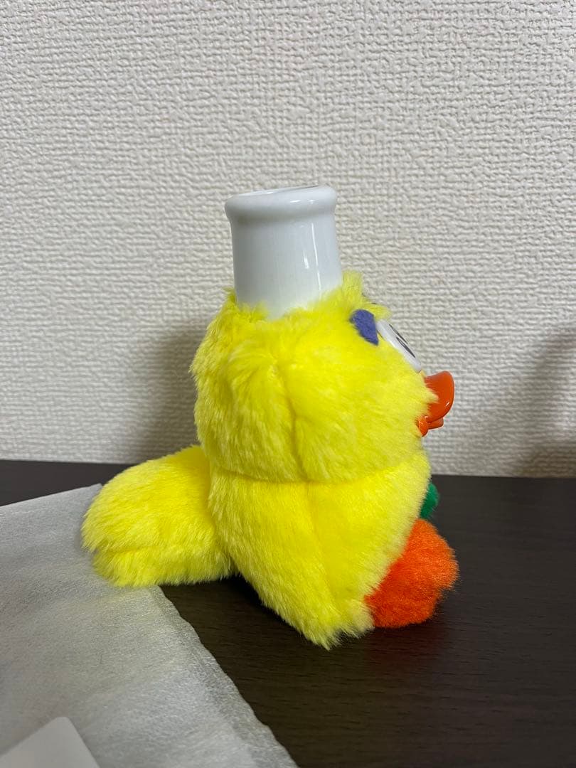 新品MAISON DOLLSSAN ぬいぐるみ 一輪挿し カトラリー 花瓶ひよこ